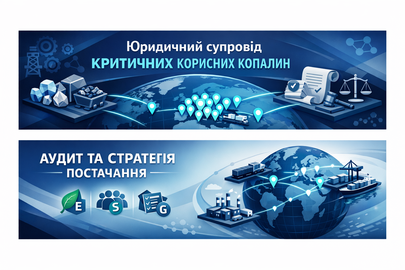 Комплексний супровід ланцюгів постачання критичних копалин